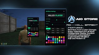 [QB/ESX] FiveM | Aio Kill Effect System | aio-killeffect [PAID]