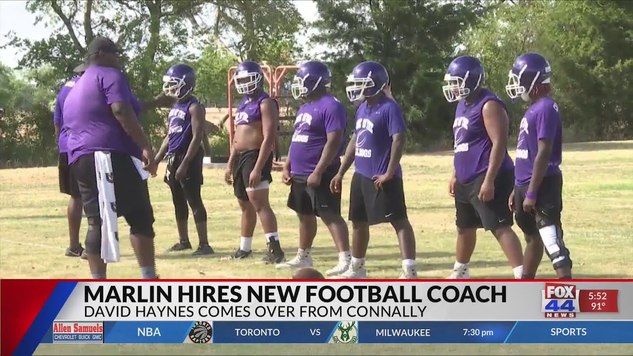 Marlin Hires New Football Coach YouTube