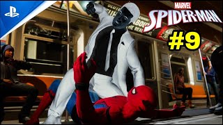 SpiderMan Remastered PS5 Gameplay  Mr. Negative Boss Fight In The Train | #9