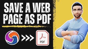 Check this Way to Save a web page as PDF on the Epic Privacy Browser