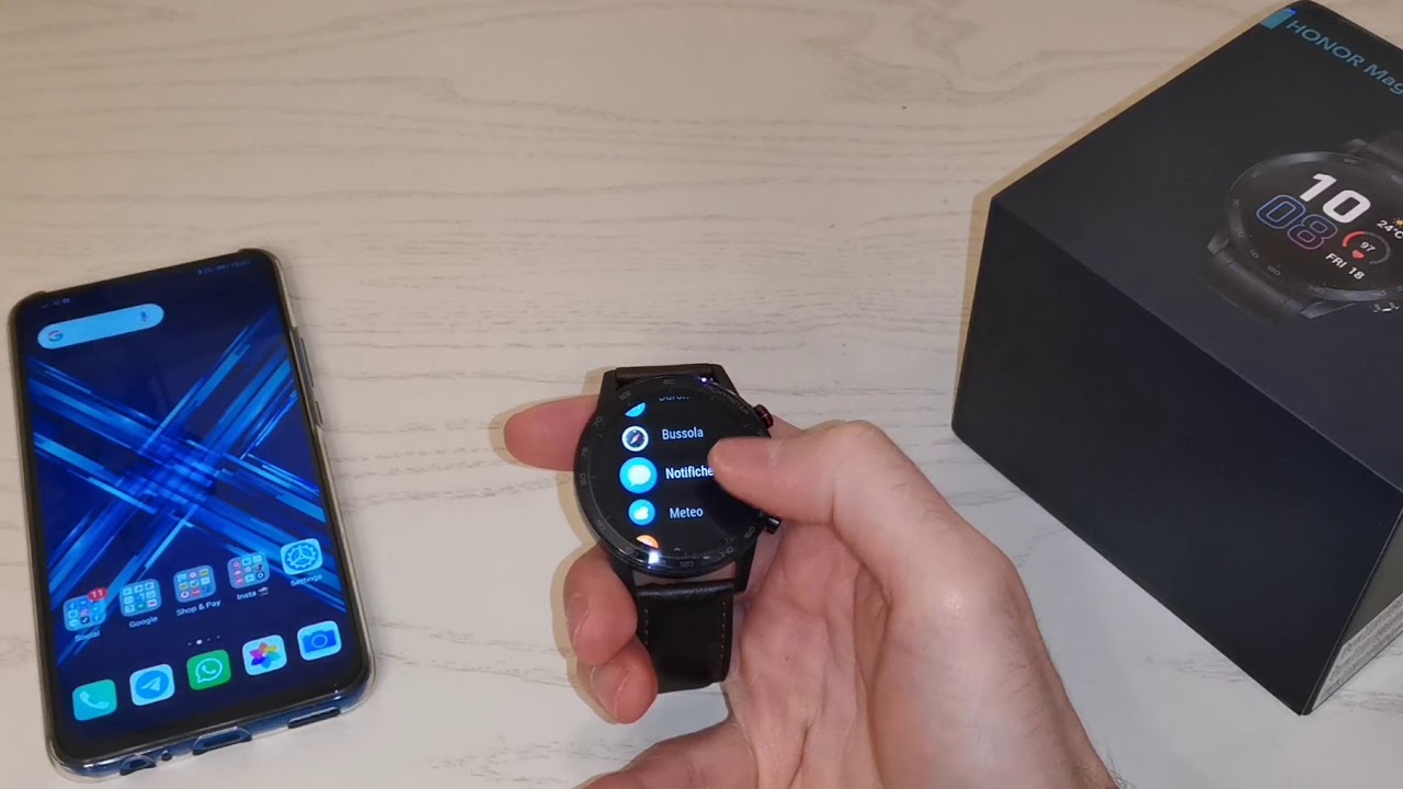 HONOR Magic Watch 2 [personalizzare il tasto basso] - YouTube