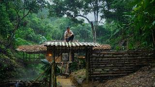 Building a Farm Gate in the Tropical Forest – A Day of Heavy Rain
