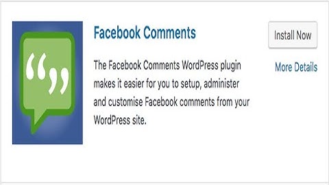 How to Install Facebook Comments WordPress Plugin