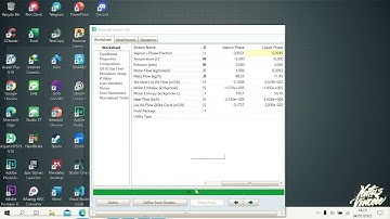 Aspen Hysys Tutorial - VLE (Vapor Liquid Equilirium) Dew & Bubble Point by Yehezkiel Hesed