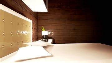 My first Unreal Engine 4 level. Bedroom.