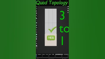 Blender Quad topology hack 🔥🔥🔥 #blenderustad