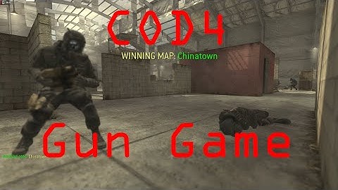 COD4 Gun Game