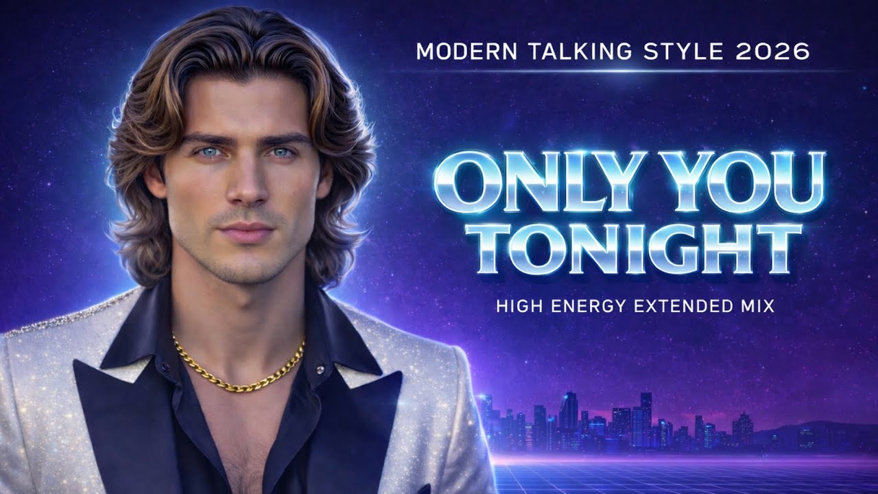 Only You Tonight - Modern Talking Style Euro Disco 2026 | New Italo Disco Hit