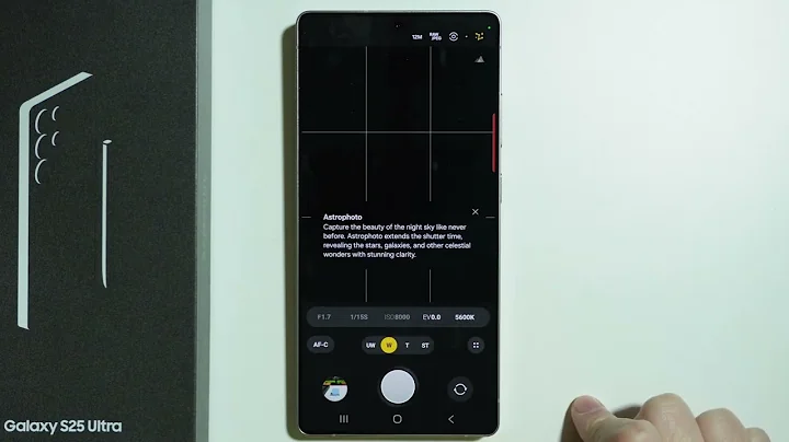 Samsung Galaxy S25 Ultra: How to Take Astrophotos (Capture Stars & Galaxies)