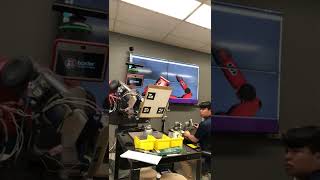 Baxter Robot with Phantom Haptic Device Demo