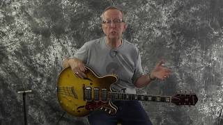 Used Guitar Sale 1960 Harmony H75 Triple DeArmond Gold Foil Pickups Pro Setup screenshot 4