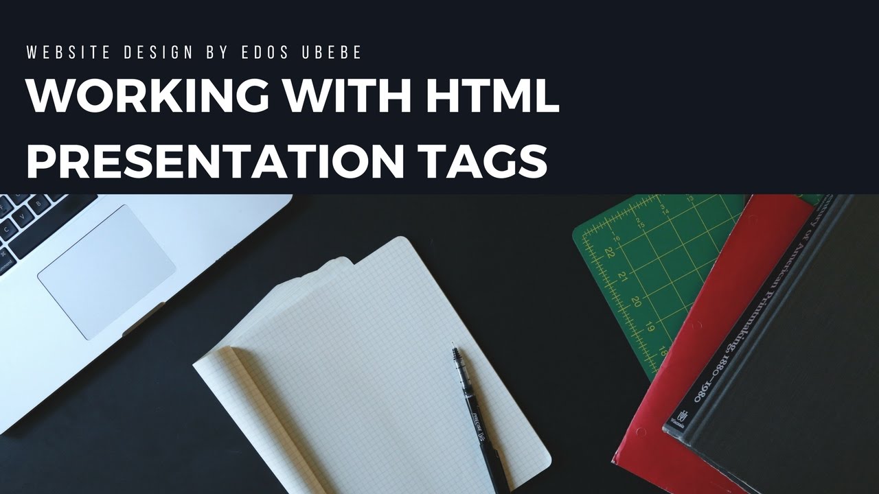 how to make html presentation