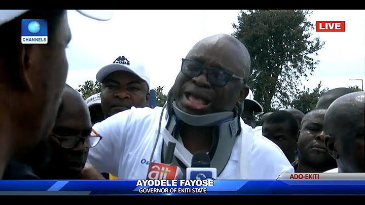'I Am In Severe Pain' Fayose Breaks Down In Tears At PDP Rally