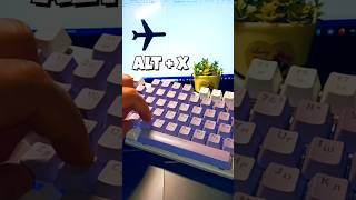 Airplane ✈ symbol in MS Word.