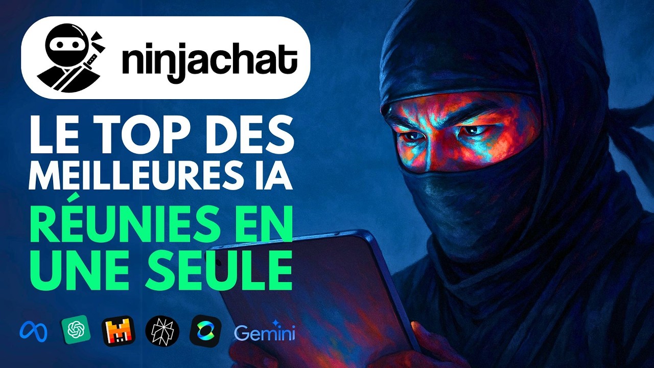 🤖 NINJA CHAT AI : Le Top des Meilleures IA Réunies en Une Seule !