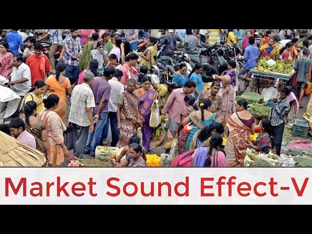 Market Ambience 6|Street|Bazaar|City|Village|Exterior|Think Sound Effects class=