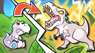 I Raised my Baby T-Rex into a SUPER CHARGED BEAST!