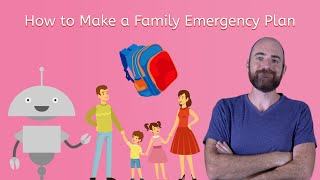 How to Make a Family Emergency Plan - Life Skills for Kids!
