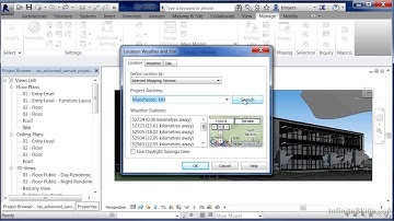 Autodesk Revit Architecture 2014 Tutorial | Project Location
