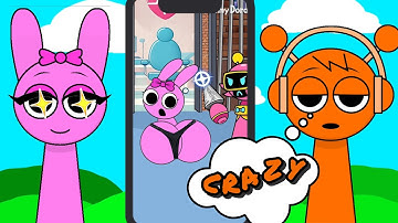 Sprunki Incredibox OREN and PINKI react to CRUZIEST SUS TikToks | Themselves | Memes #1