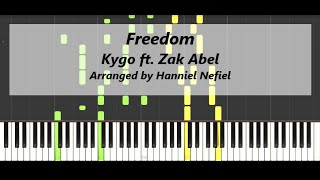 Kygo - Freedom ft. Zak Abel (Best Piano Synthesia Cover)