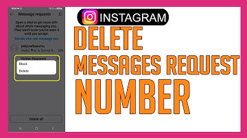 How To Delete Messages Request On Instagram
