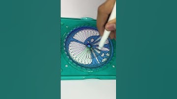 Satisfying ASMR Drawing | Spirograph Perfection in Motion #art #asmr #spirograph #shorts #2025 #usa