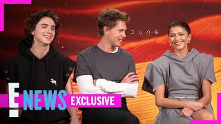 Dune 2: Zendaya & Timothée Chalamet Talk Falling IN LOVE on Screen! (Exclusive) | E! News