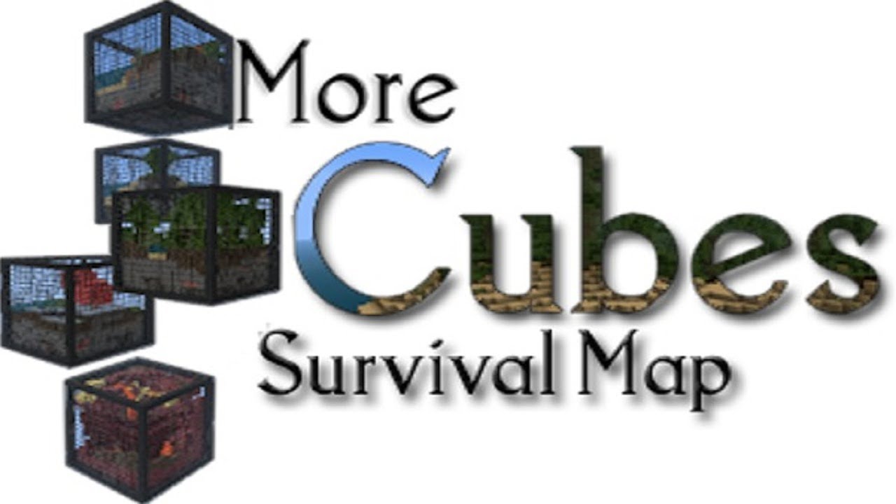 Minecraft - More Cubes Map Presentation and Download - YouTube