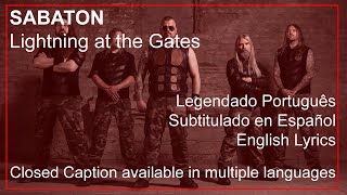Sabaton  Lightning At The Gates legendado Traduo Portugus  Subtitulado Traduccin Espaol 4k
