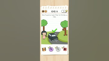 Brain Test 2 | Bad Luck Betty | Level 11 - She found a road. Time to hitchike a ride.