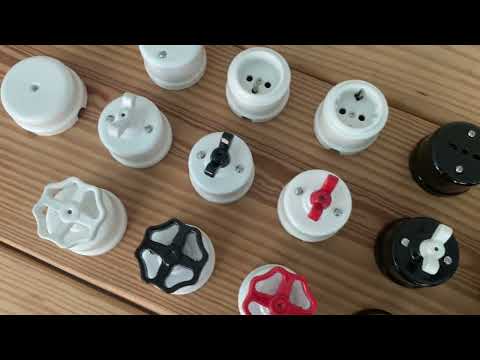 How to install the porcelain wall-mounted electrical system - video from Creative-Cables