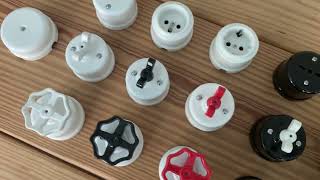 Porcelanowa puszka łączeniowa natynkowa biała Creative-Cables video