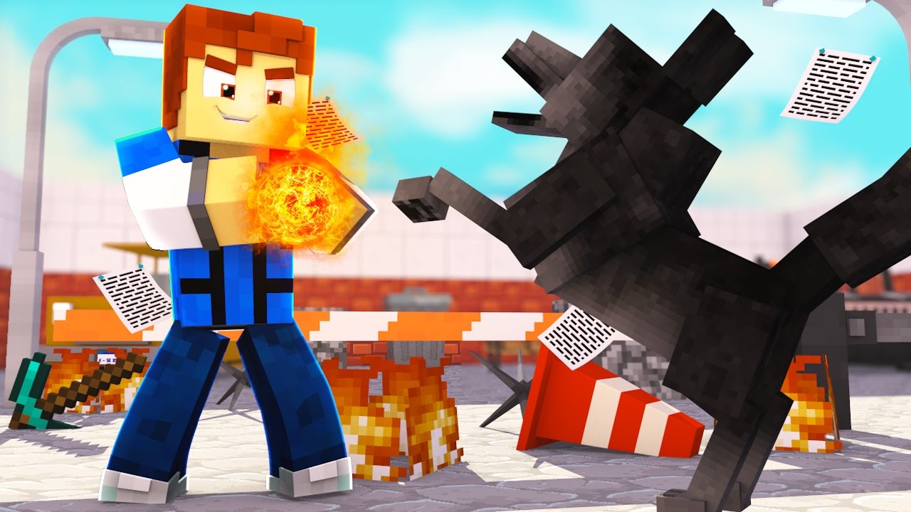 Minecraft LIFE - Crazy Battle !?