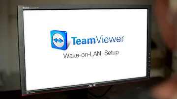 How do I enable TeamViewer Wake-on-LAN?