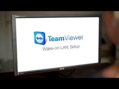 TeamViewer 9 Features: Wake-on-LAN Setup