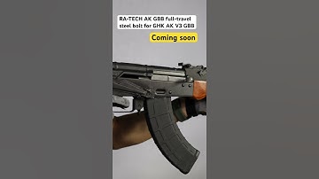 【RA-TECH】AK GBB full-travel steel bolt for GHK AK V3 GBB