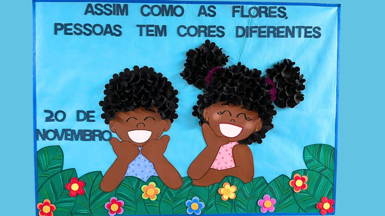 Painel Decorativo para Dia da Consciência Negra!