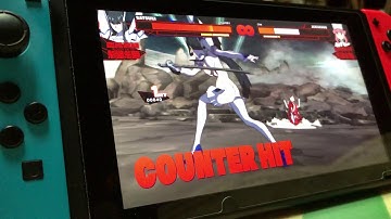 Kill la Kill IF Game first 12 minutes handheld gameplay on Nintendo Switch (cutscenes skipped)
