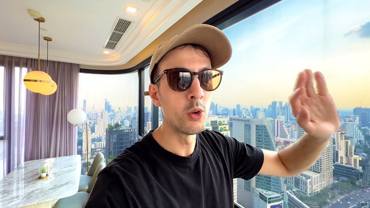 $2,500 BANGKOK Condo Tour | Luxury Condo Rental, Thailand