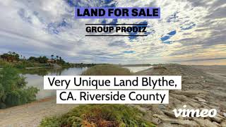 Very Unique Land Blythe, CA. Riverside County