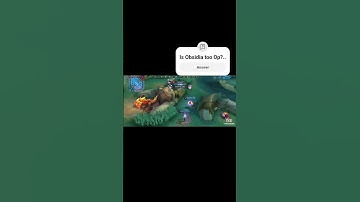 New Hero Obsidia Maniac Mlbb #montagevideo
