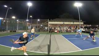 $3000 iPickle Winter Classic Men's Open Gold Finals Matt Baca Alex Emery Zack Taylor Roman Estareja