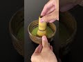 Shake your finger to make matcha #fingerwave #matcha #thumbchallenge