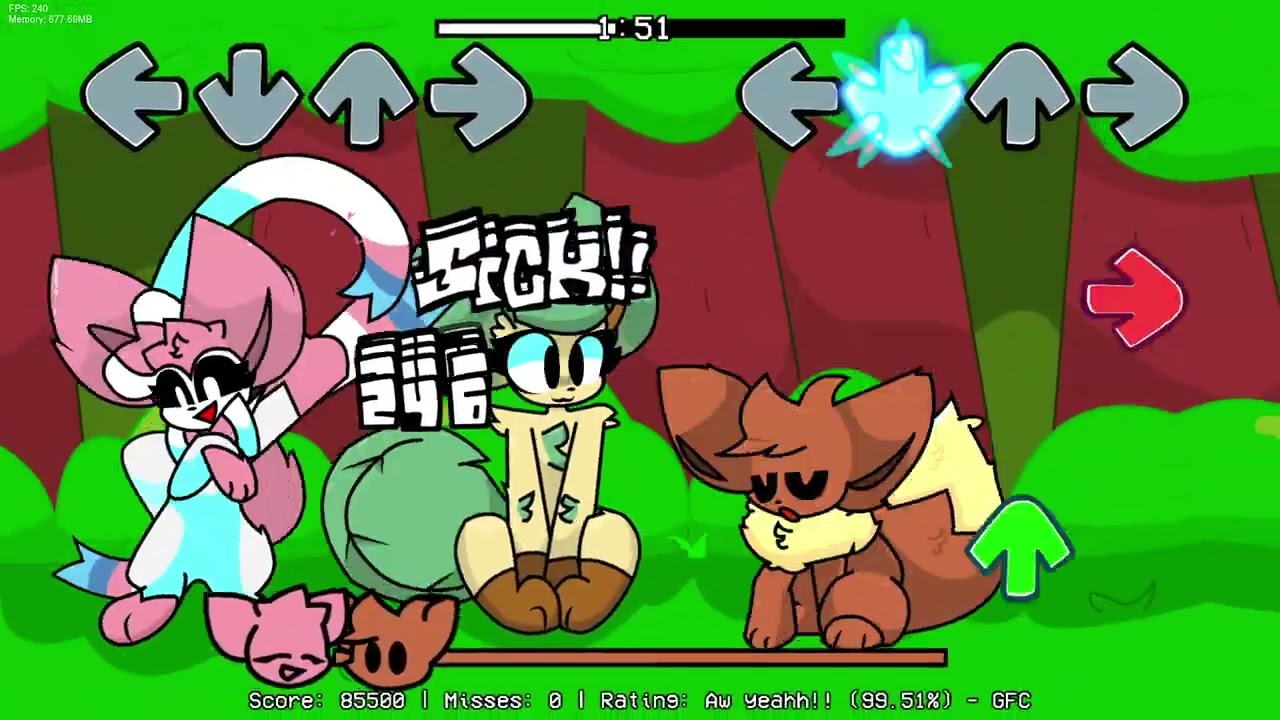 Vee Funkin Fanmade Weeks - Ribbons (Retake) OST (Gameplay) Full Sneak Peak