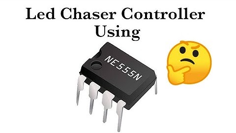 555Ic  Led Chaser Controller// Easy At Home#newinventionsyoutubechanneleasyprojects
