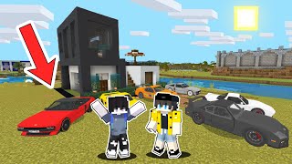 Binigyan ko ng SPORTS CAR si Ar Ar Plays sa Minecraft! (Tagalog)