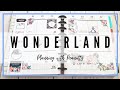 Alice in Wonderland Plan with Me | Disney X The Happy Planner | Before the Pen | Spring Florals