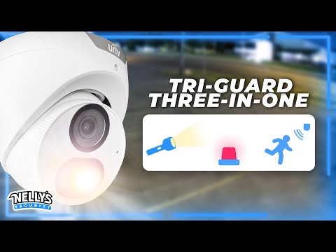 Tri-Guard Triple Threat Security Camera: Three UNV Features Rolled Into One Awesome Camera