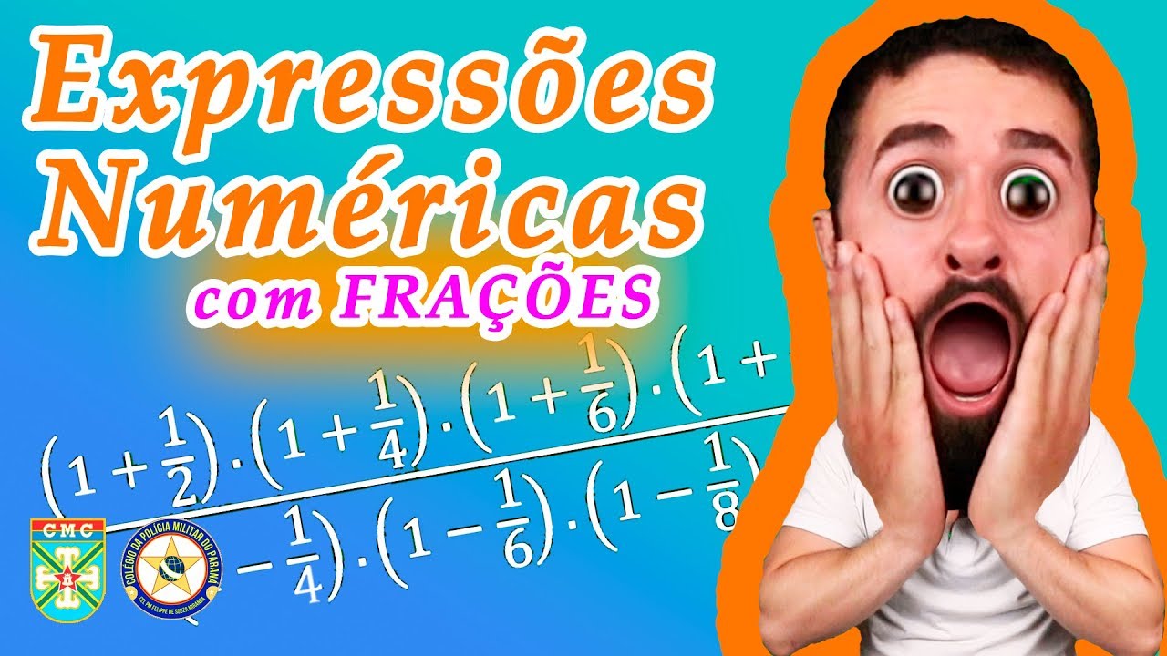 EXPRESSÃO COM FRAÇÃO \Prof. Gis/ 